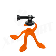 Flexible mount Gekko Tripod - Oranžový
