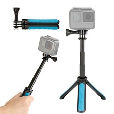 Short Handgrip (Mini držák do ruky a tripod pro GoPro) - MODRÝ